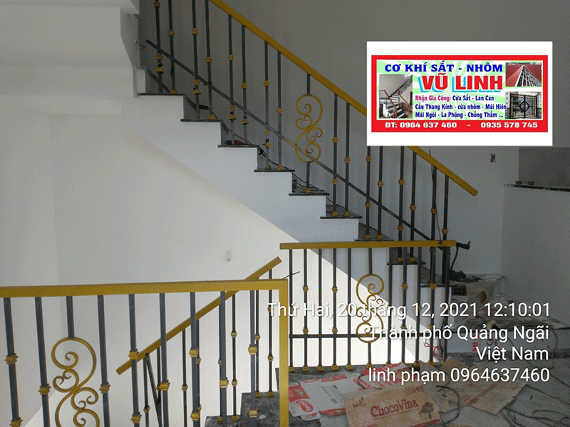 Cầu Thang - Lan Can Sắt 