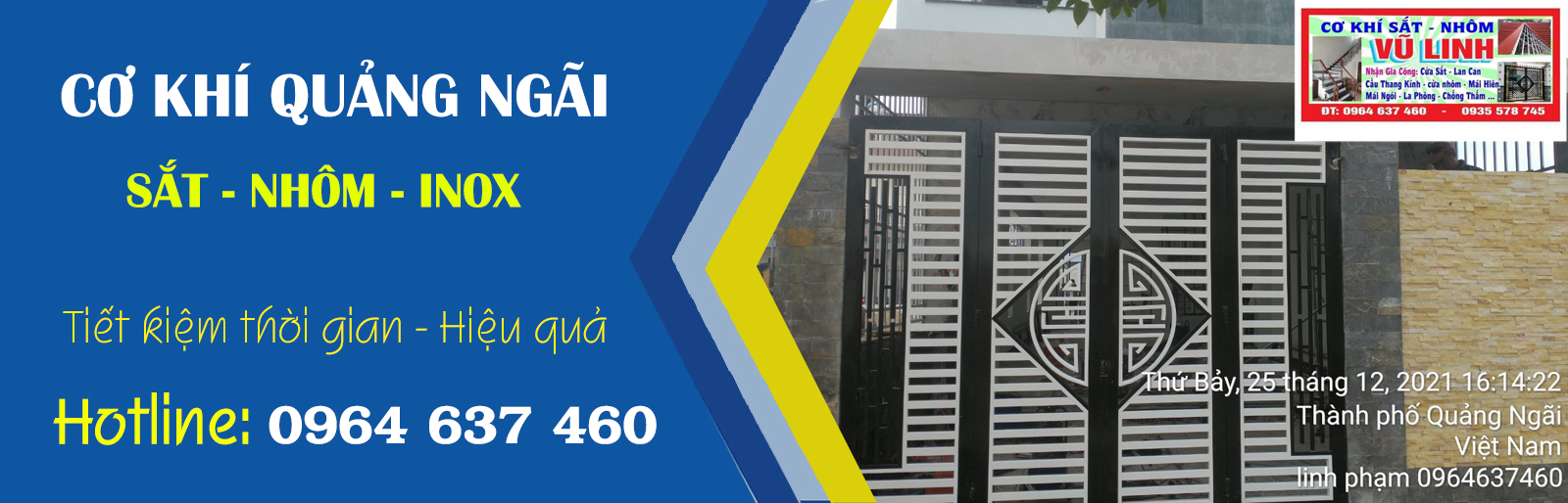 thi công cửa sắt quảng ngãi